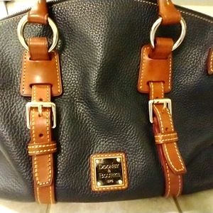 Authentic Dooney Bourke Florentine Bristol Satchel